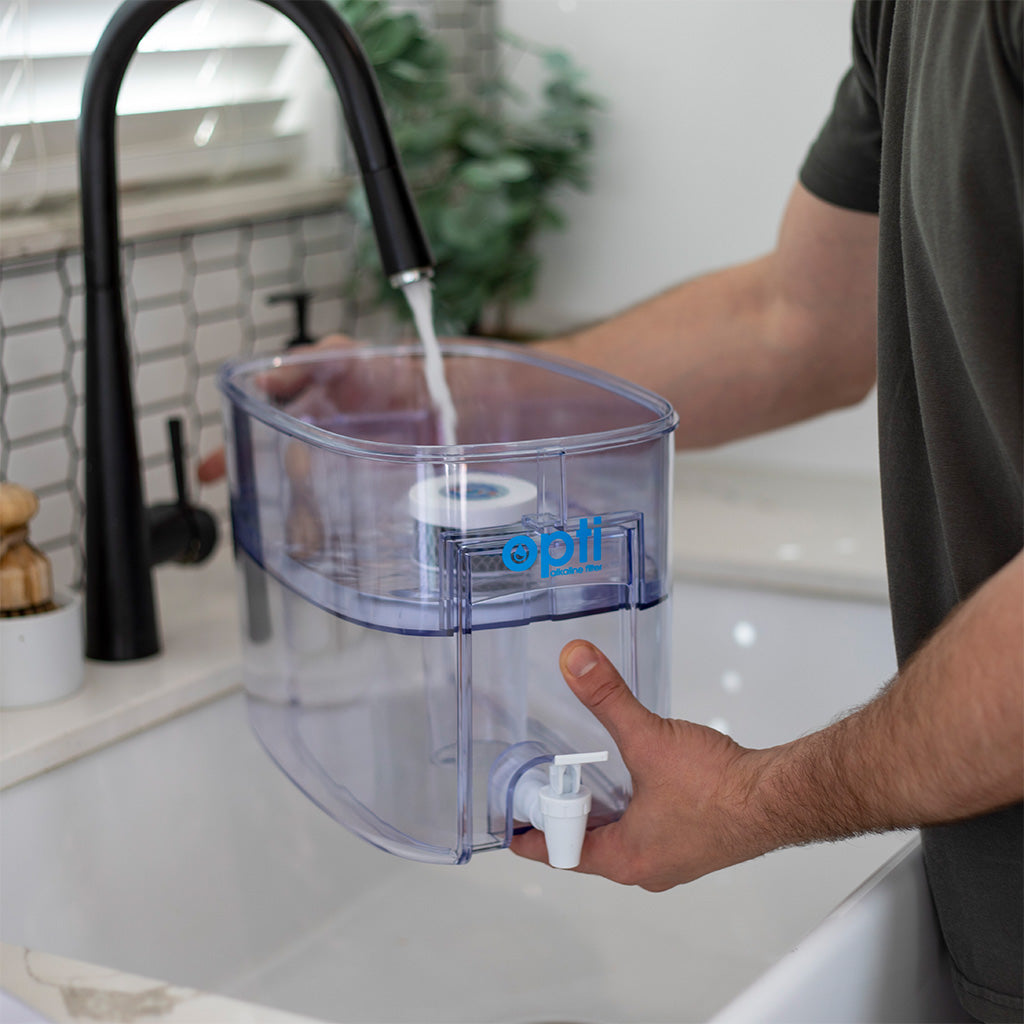 Opti Chill | In-Fridge Tap Water Filtration Unit + Alkaline Filter