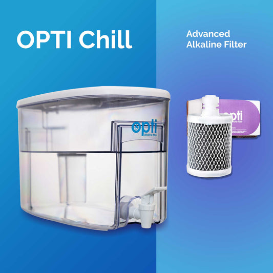 Opti Chill | In-Fridge Tap Water Filtration Unit + Alkaline Filter