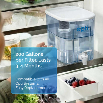 Opti 200 Gallon Alkaline Water Replacement Filter (Subscription)