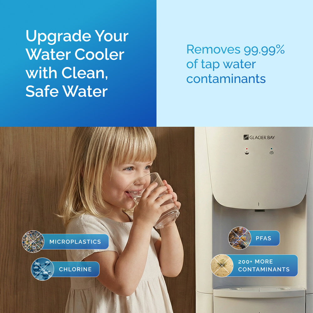 Opti Flex | Alkaline Top-Load Water Dispenser (3 Gallon Capacity) + 1 Filter (200 Gal)