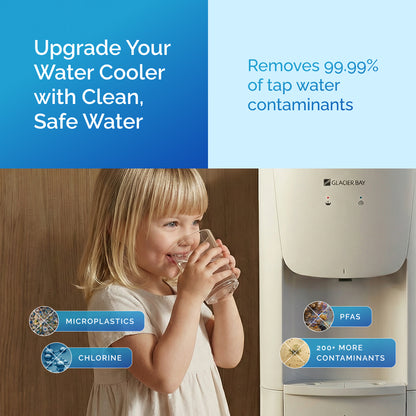 Opti Flex | Alkaline Top-Load Water Dispenser (3 Gallon Capacity) + 1 Filter (200 Gal)