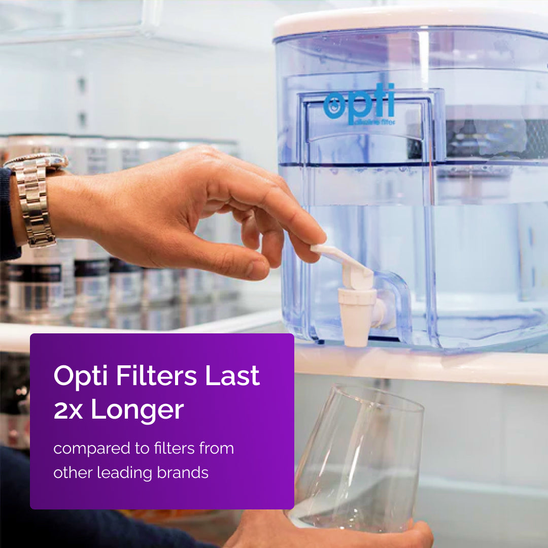 Opti Chill Kit | In-Fridge Tap Water Filtration Unit + Advanced Alkaline Filter