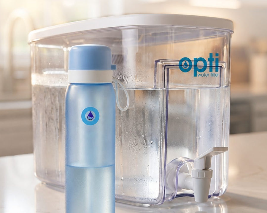 Opti Chill with a reusable bottle