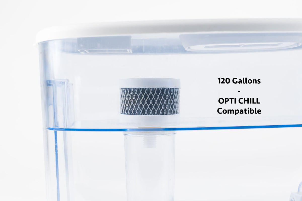 Opti Chill | 120 Gallon Alkaline Water Replacement Filter (Retail $60/ Affiliate $48)