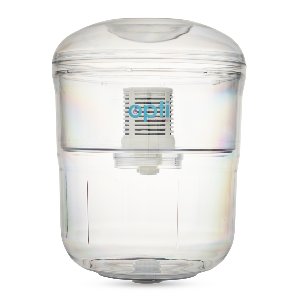 Opti Flex | 3 Gallon Water Jug Alkaline Water Filter For Top Load Water Dispenser + 1 Alkaline Filter (Retail $100/ Affiliate $80)